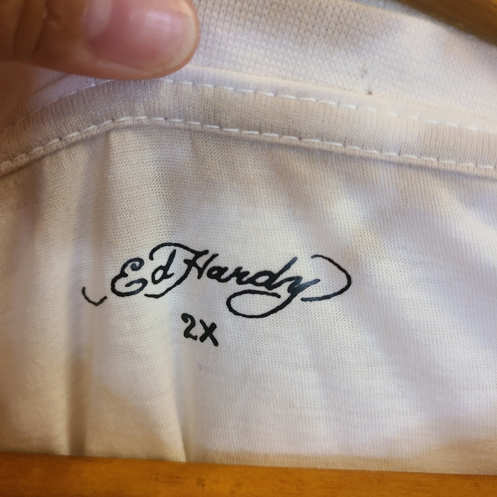 Ed Hardy Tie Dye Tshirt Size 2X - Picture 4 of 7